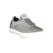 Gray Polyester Sneaker