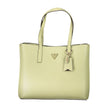 Green Polyethylene Women Handbag