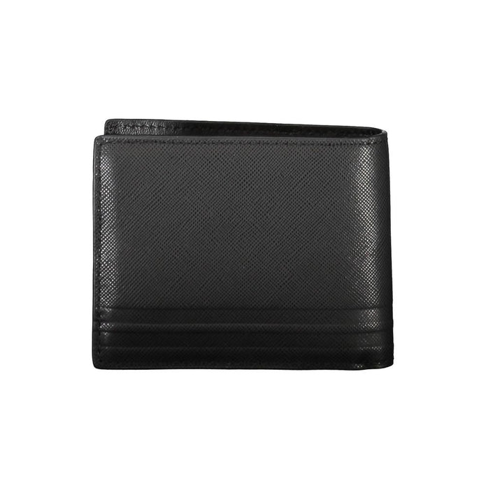 Black Leather Mens Wallet