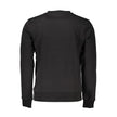 Black Cotton Men Sweater