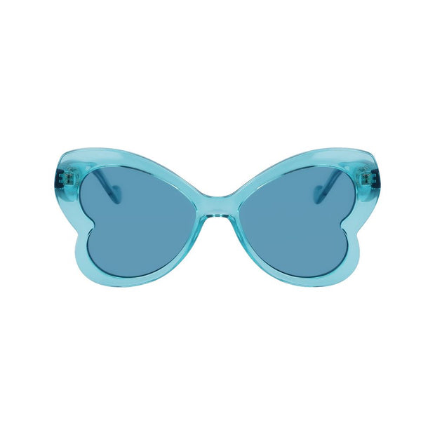 Blue Injected Sunglasses
