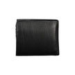 Sleek Black Leather Wallet with Ample Storage