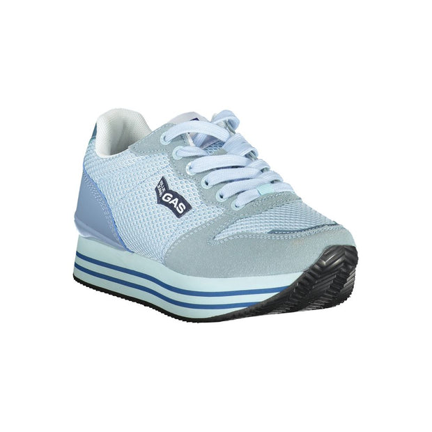 Light Blue Polyester Sneaker