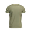 Green Cotton Men T-Shirt