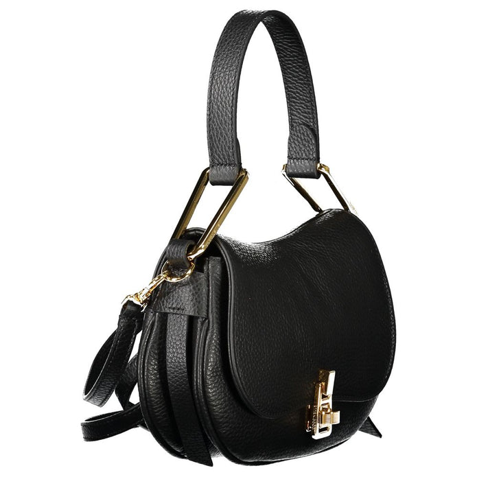 Black Leather Women Handbag