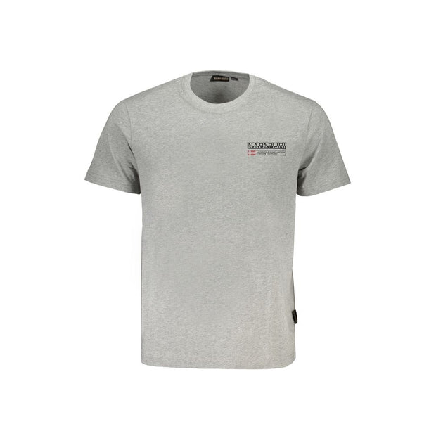 Gray Cotton T-Shirt