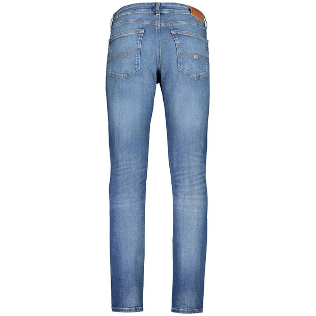 Blue Cotton Jeans & Pant