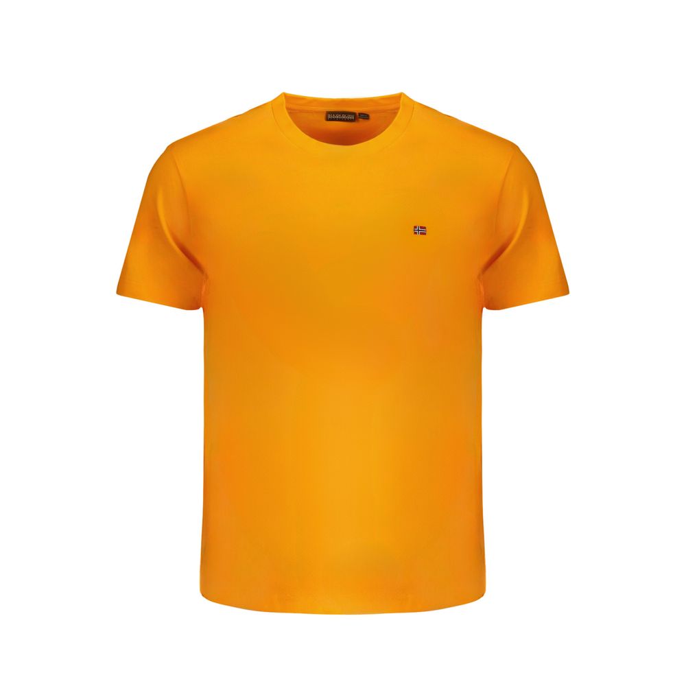 Orange Cotton T-Shirt