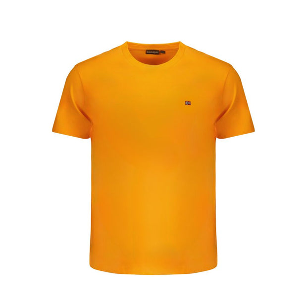 Orange Cotton T-Shirt