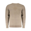 Brown Wool Men Sweater