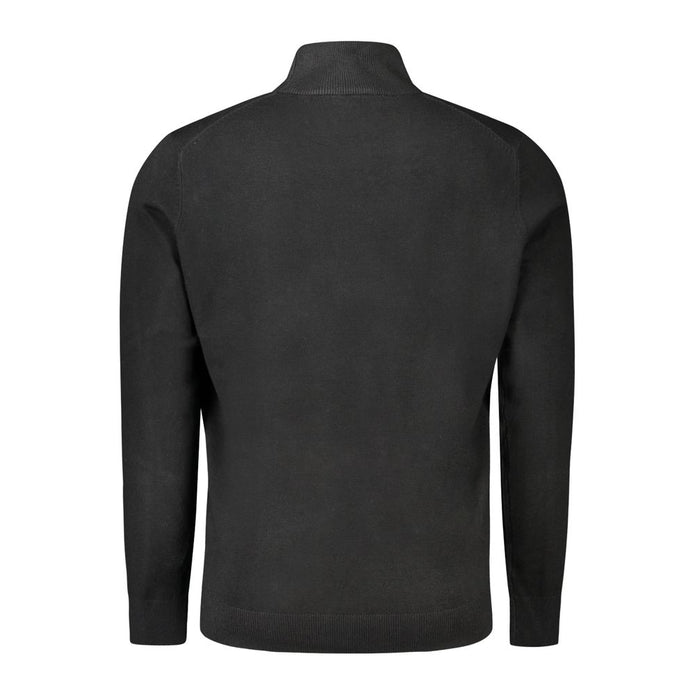 Black Polyamide Men Sweater