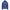 Blue Polyamide Men's Reversible Jacket