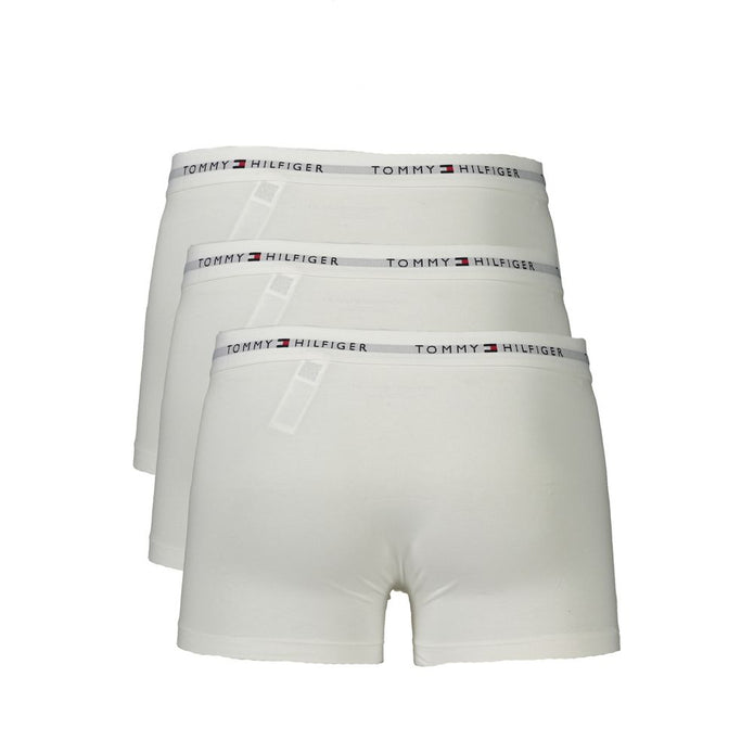 White Cotton Men Boxer