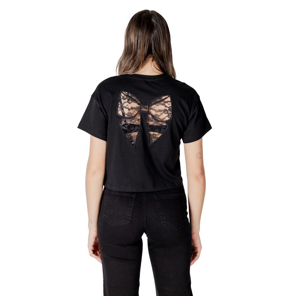 Black Organic Cotton Tops & T-Shirt