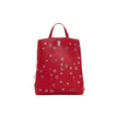 Red Polyethylene Backpack