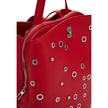 Red Polyethylene Backpack