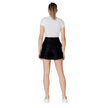 Black Polyester Short