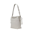 White Leather Handbag