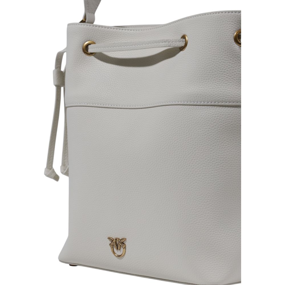 White Leather Handbag