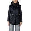 Black Polyester Jackets & Coat