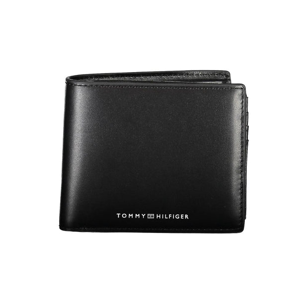 Black Leather Men Wallet