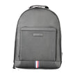 Black Polyethylene Men Backpack