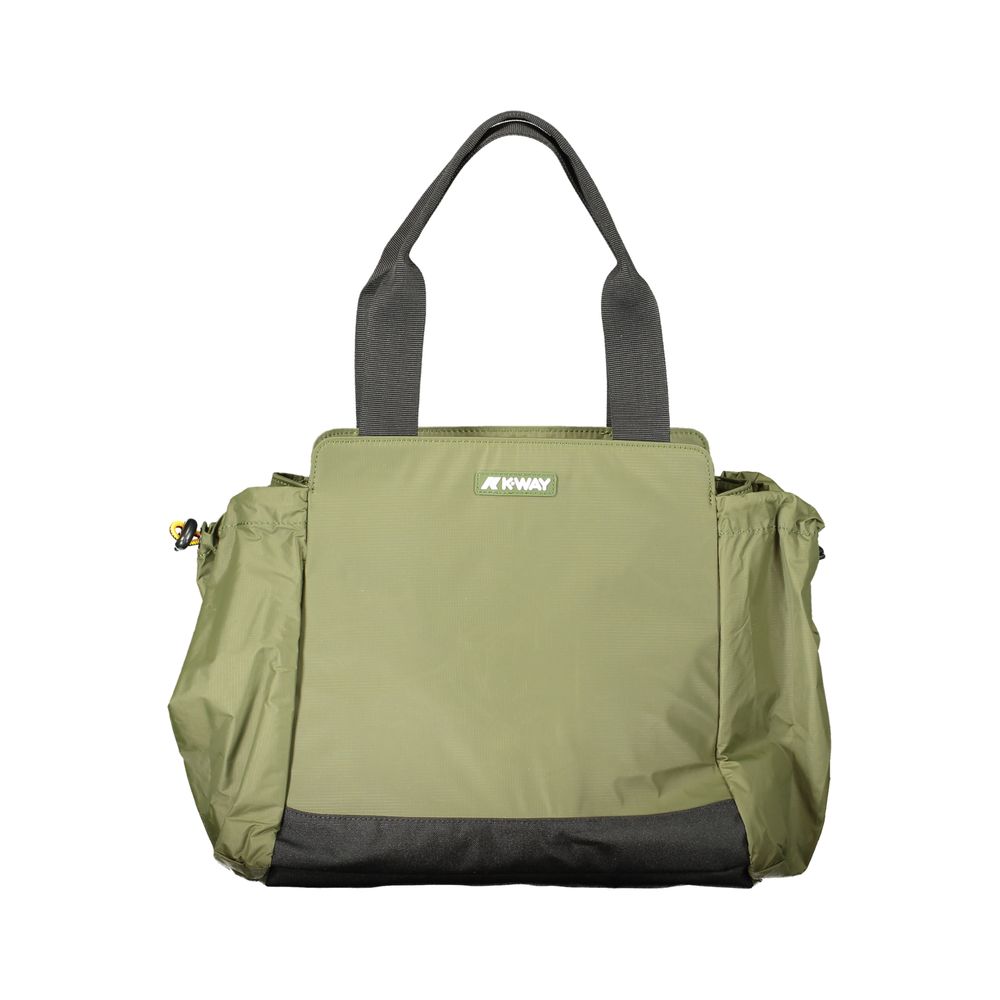 Green Polyamide Women Backpack