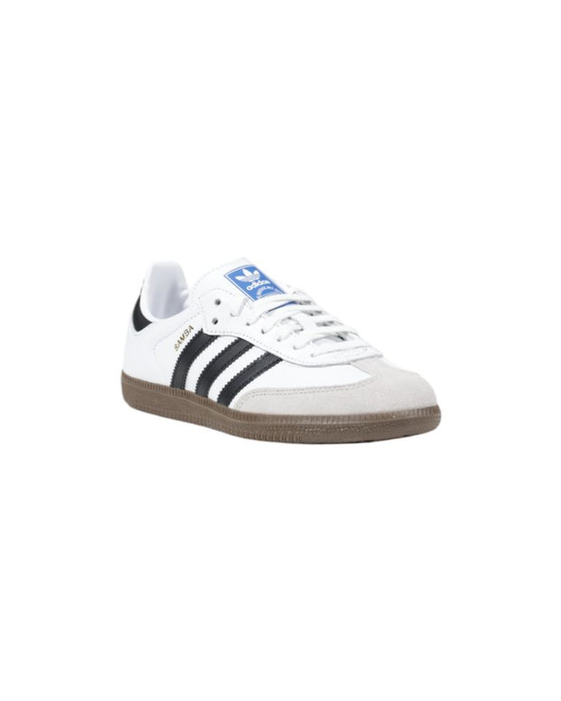 Black And White Leather Sneaker