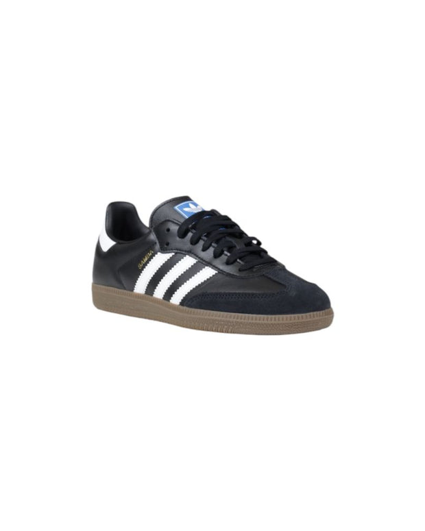 Black Leather Sneaker