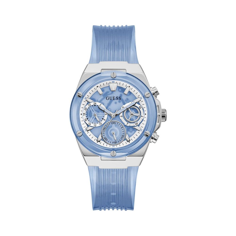 Blue Silicone Watch