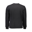 Black Cotton Men Sweater