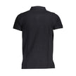 Black Cotton Polo Shirt