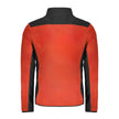 Red Polyester Men Sweater