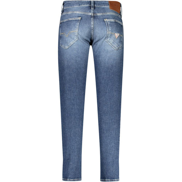 Blue Cotton Jeans & Pant