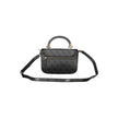 Black Polyethylene Women Handbag