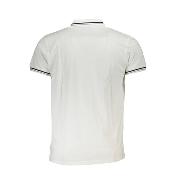 White Cotton Polo Shirt