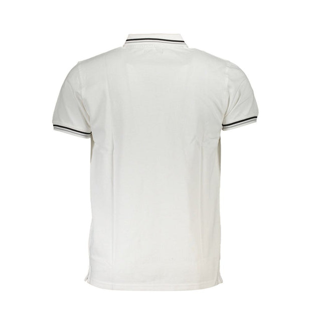 White Cotton Polo Shirt