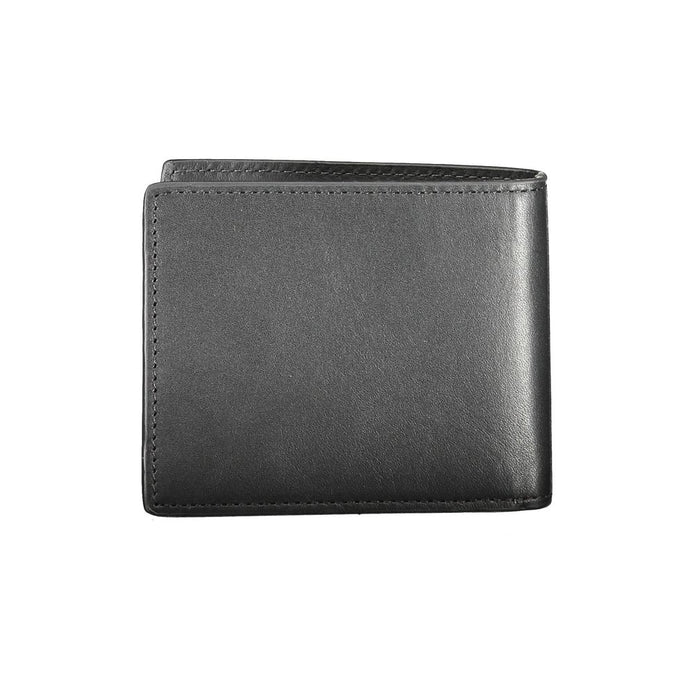 Black Leather Men Wallet