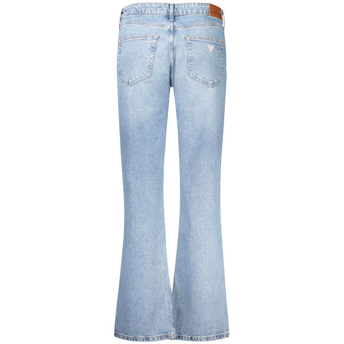 Light Blue Cotton Jeans & Pant