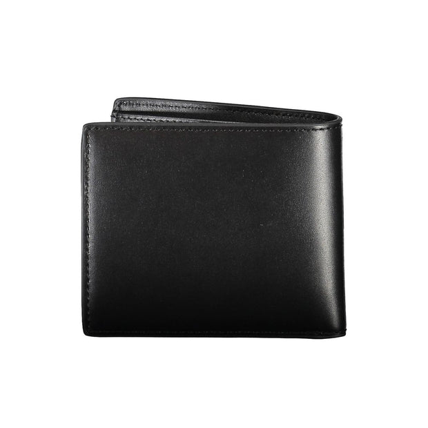 Black Leather Men Wallet