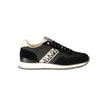 Black Polyester Sneaker