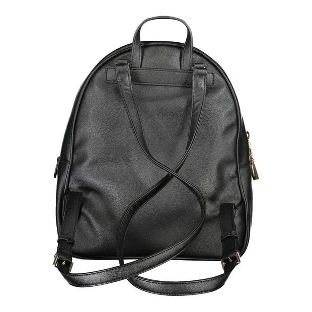 Black Polyethylene Backpack