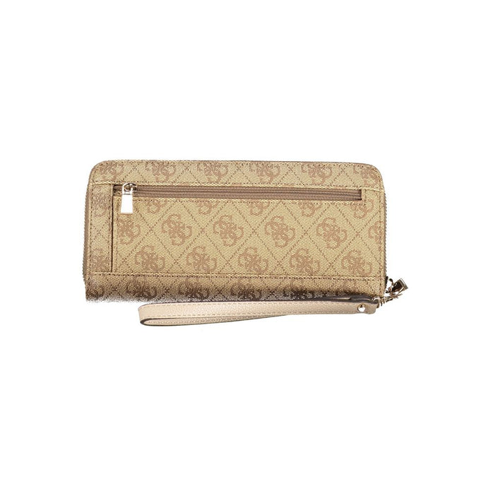 Beige Polyethylene Wallet