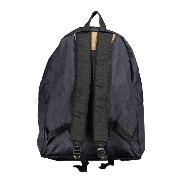 Blue Cotton Men Backpack