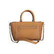 Brown Polyethylene Women Handbag