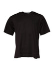 Dark Brown Logo Cotton Crew Neck T-shirt