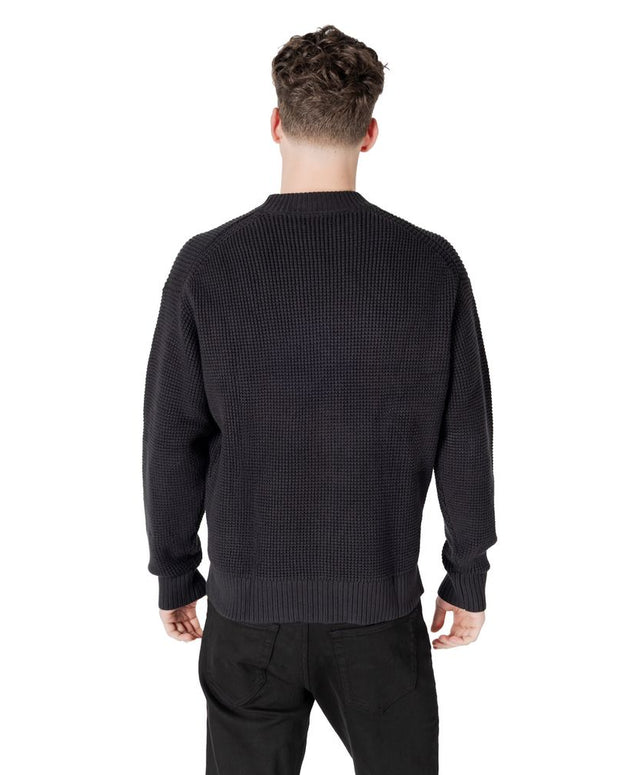 Black Organic Cotton Sweater