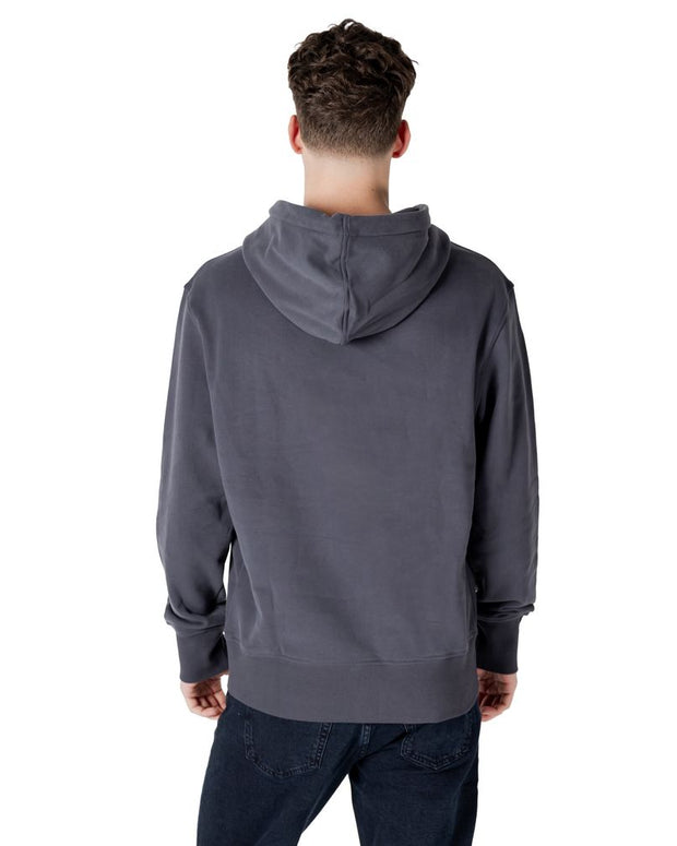 Gray Cotton Hoody