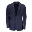 Blue Wool Blazer Jacket