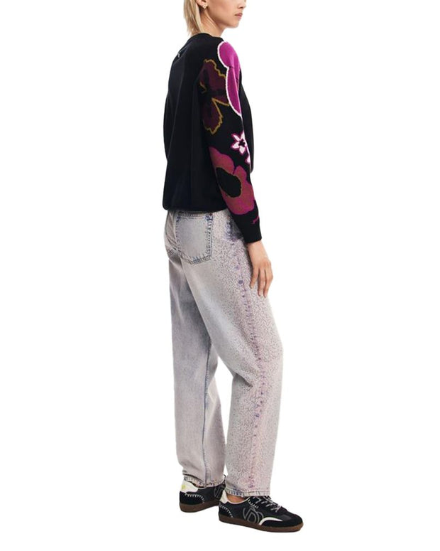 Black Polyamide Sweater